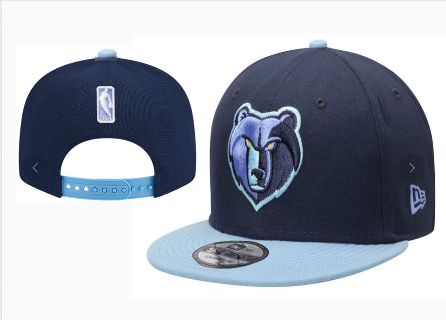 2025 NBA Memphis Grizzlies Hat style TX 01